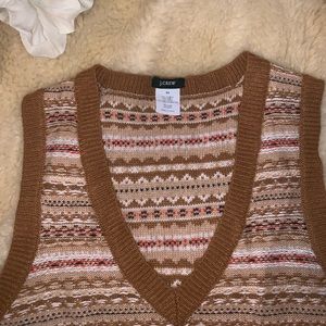 J.Crew Vneck sleeveless sweater